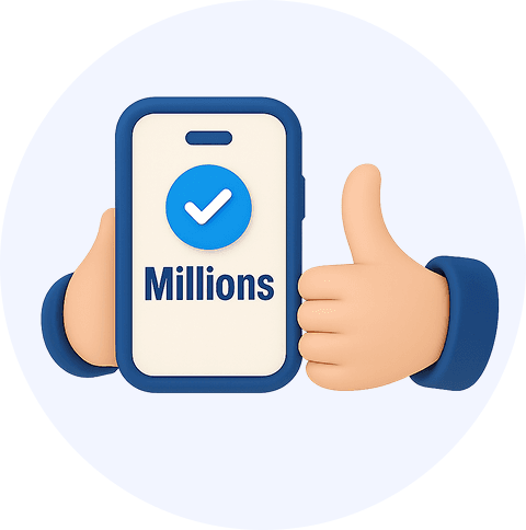  Trusted by Millions