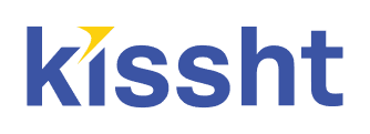 kissht white logo